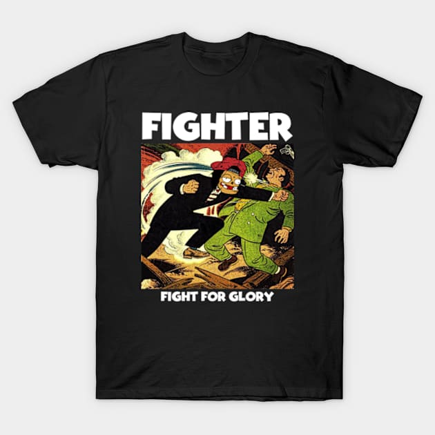 FIGHTER T-Shirt by antonimus